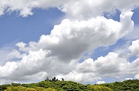山と空