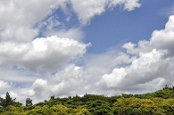 山と空