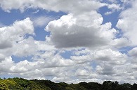 山と空