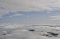 雲(空からの撮影)