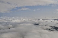 雲(空からの撮影)