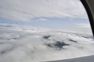 雲(空からの撮影)
