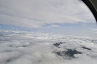 雲(空からの撮影)