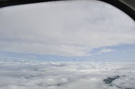 雲(空からの撮影)