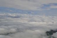 雲(空からの撮影)