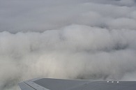 雲(空からの撮影)