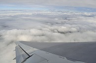 雲(空からの撮影)