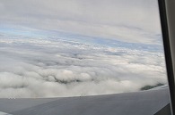 雲(空からの撮影)