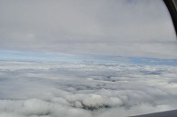 雲(空からの撮影)