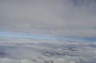 雲(空からの撮影)