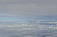 雲(空からの撮影)