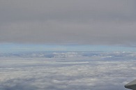 雲(空からの撮影)