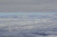 雲(空からの撮影)