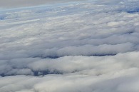 雲(空からの撮影)