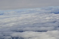 雲(空からの撮影)