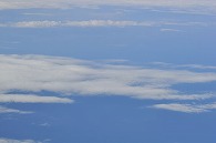 雲(空からの撮影)
