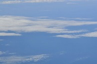 雲(空からの撮影)