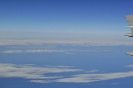 雲(空からの撮影)