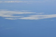 雲(空からの撮影)