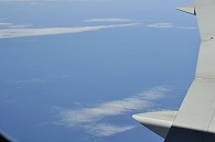 雲(空からの撮影)