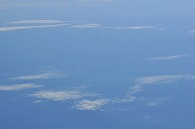 雲(空からの撮影)