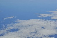 雲(空からの撮影)
