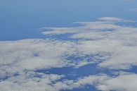 雲(空からの撮影)
