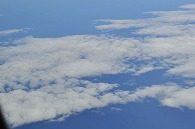 雲(空からの撮影)