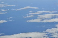 雲(空からの撮影)