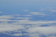 雲(空からの撮影)