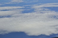 雲(空からの撮影)