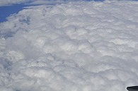 雲(空からの撮影)
