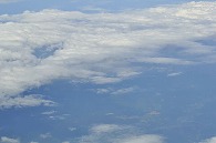 雲(空からの撮影)