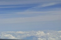雲(空からの撮影)