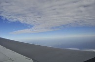 雲(空からの撮影)