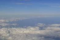 雲(空からの撮影)