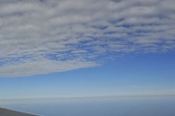 雲(空からの撮影)