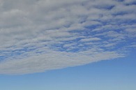 雲(空からの撮影)