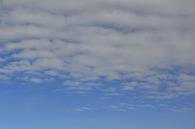 雲(空からの撮影)