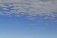 雲(空からの撮影)