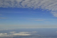 雲(空からの撮影)