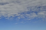 雲(空からの撮影)