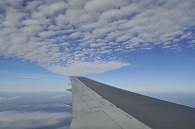 雲(空からの撮影)