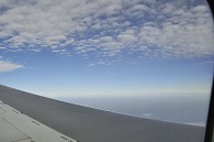 雲(空からの撮影)