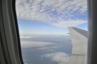 雲(空からの撮影)
