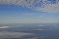雲(空からの撮影)