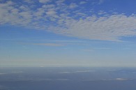 雲(空からの撮影)