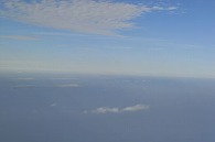 雲(空からの撮影)