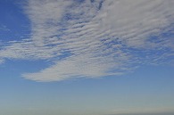 雲(空からの撮影)