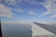 雲(空からの撮影)